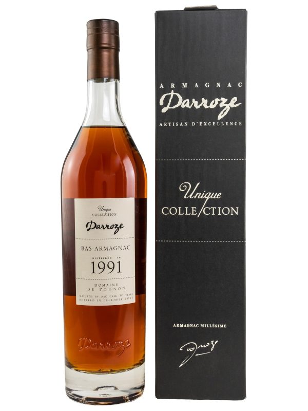 Darroze 30 Jahre Vintage 1991/2021 Appellation Bas Armagnac Contrôlee Domaine de Pounon Unique Collection