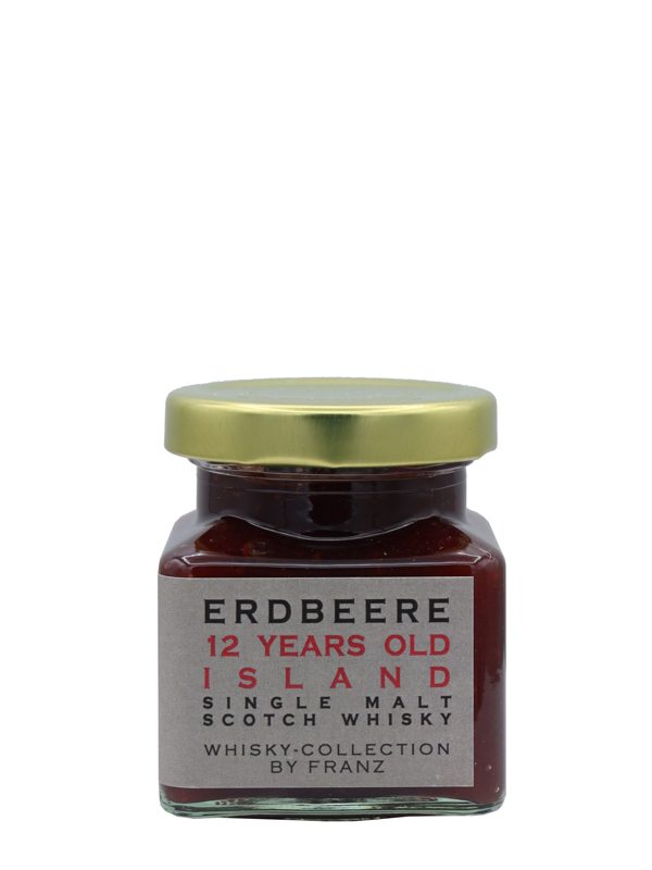 Erdbeere - 12 Years Old Island Single Malt Scotch Whisky - Whisky-Collection by Franz - Handgemachter Fruchtaufstrich - 150 g Erdbeere 12 Years Old Island Single Malt Scotch Whisky Whisky Collection by Franz Handgemachter Fruchtaufstrich 150 Gramm