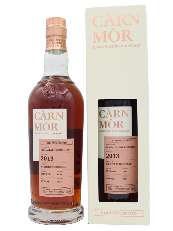 Glenallachie Càrn Mòr 8 Jahre Vintage 2013 PX Sherry Hogshead