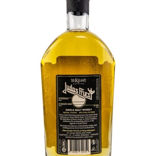 Judas Priest 50 Heavy Metal Years St. Kilian Ex Bourbon & Ex Brandy Jerez Casks Anniversary Edition Single Malt Whisky