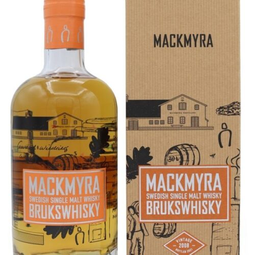 Mackmyra Brukswhisky 13 Jahre Vintage 2008 Ex Bourbon Sherry Oak Swedish Oak Swedish Single Malt Whisky