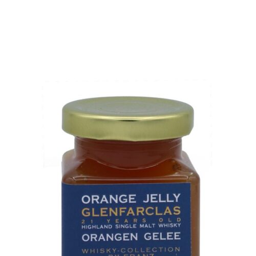 Orange Jelly - verfeinert mit 21 Years Old Glenfarclas Single Malt Scotch Whisky - Whisky-Collection by Franz - Handgemachter Fruchtaufstrich - 150 g Orange Jelly verfeinert mit 21 Years Old Glenfarclas Single Malt Scotch Whisky Whisky Collection by Franz Handgemachter Fruchtaufstrich 150 Gramm