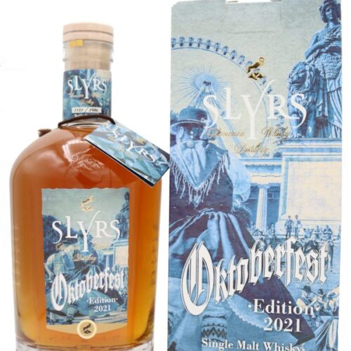Slyrs 4 Jahre - Vintage 2016 - Oktoberfest 2021 - IPA Beer Casks Finish - Bavarian Single Malt Whisky Slyrs 4 Jahre Vintage 2016 Oktoberfest 2021 IPA Beer Casks Finish Bavarian Single Malt Whisky