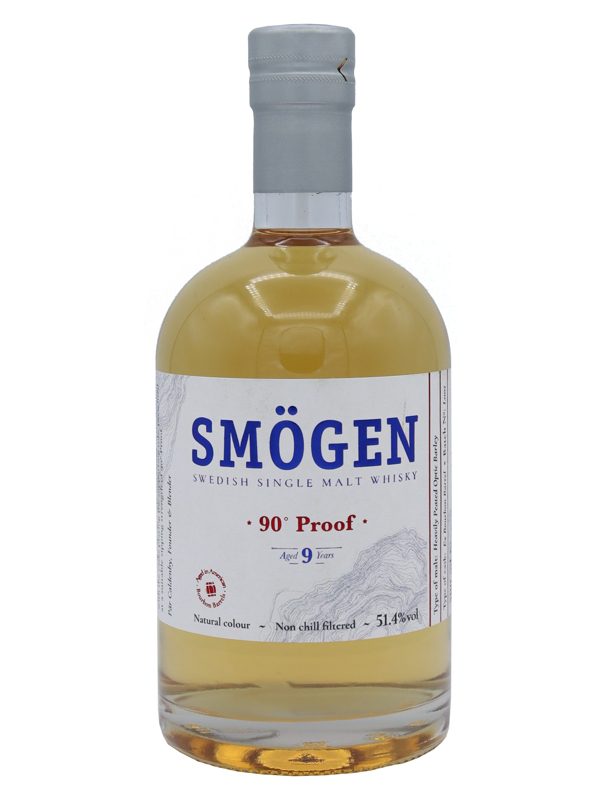 Smögen 9 Jahre - 90° Proof - Ex-Bourbon Barrel - Batch No. L002 - Swedish Single Malt Whisky Smögen 9 Jahre Vintage 2011 Ex Bourbon Barrels Batch No. L002 Swedish Single Malt Whisky