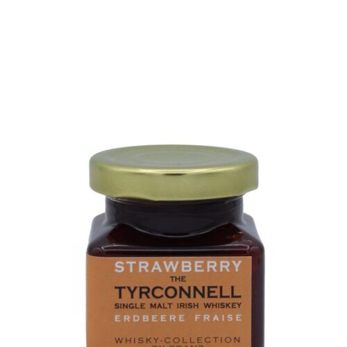 Strawberry verfeinert mit The Tyrconnell Single Malt Irish Whiskey Whisky Collection by Franz Handgemachter Fruchtaufstrich 150 Gramm