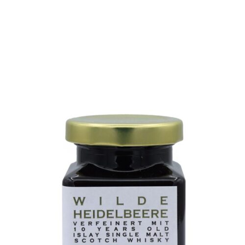 Wilde Heidelbeere - verfeinert mit 10 Years Old Islay Single Malt Scotch Whisky - Whisky-Collection by Franz - Handgemachter Fruchtaufstrich - 150 g Wilde Heidelbeere verfeinert mit 10 Years Old Islay Single Malt Scotch Whisky Whisky-Collection by Franz Handgemachter Fruchtaufstrich 150 g