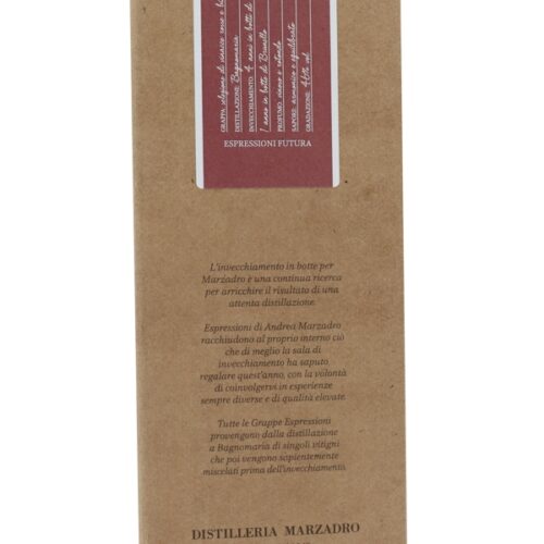 Marzadro - Espressioni Riserva Futura - Grappa - 0,35l 1 Marzadro - Espressioni Riserva Futura - Grappa - 0,35l