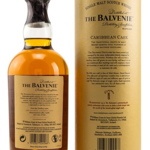 The Balvenie 14 Jahre - Caribbean Cask - Single Malt Scotch Whisky