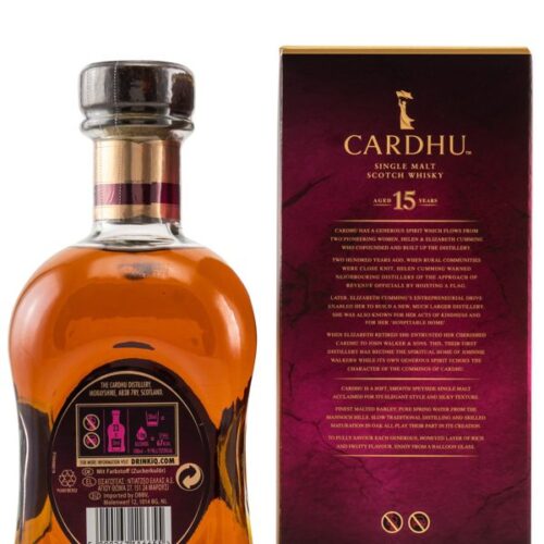Cardhu 15 Jahre - Speyside Single Malt Scotch Whisky Cardhu 15 Jahre - Speyside Single Malt Scotch Whisky