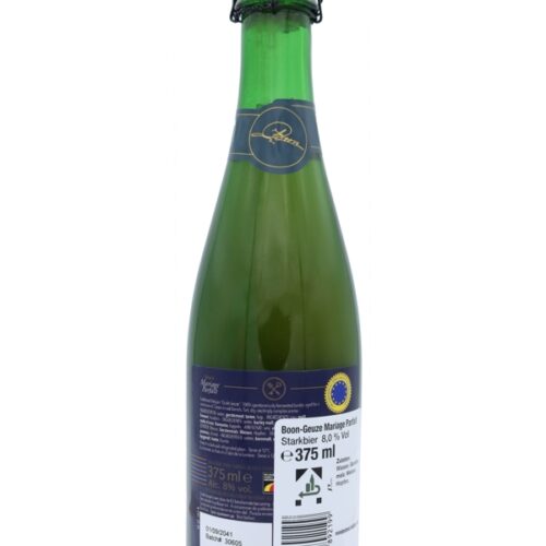 Brouwerij Boon - Geuze Mariage Parfait - Lambic Ale - 0,375l