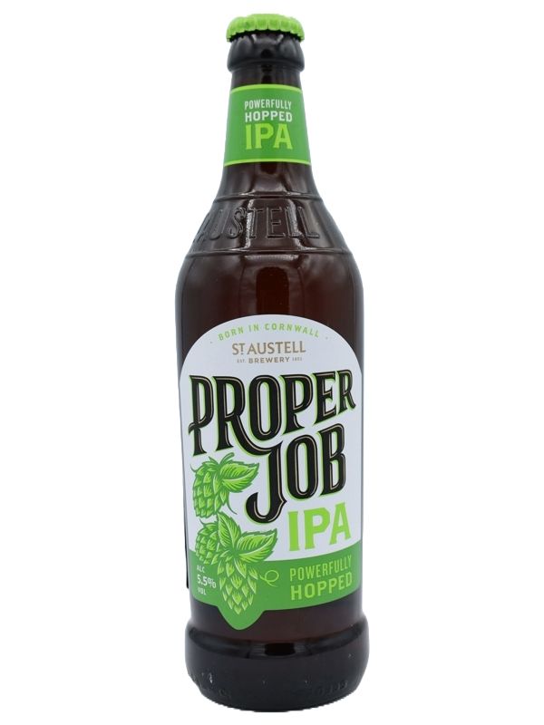 St. Austell Brewery - Proper Job - Powerfully Hopped India Pale Ale (IPA) - Bottle Conditioned Beer - 0,5l St. Austell Brewery - Proper Job - Powerfully Hopped India Pale Ale (IPA) - Bottle Conditioned Beer - 0,5l