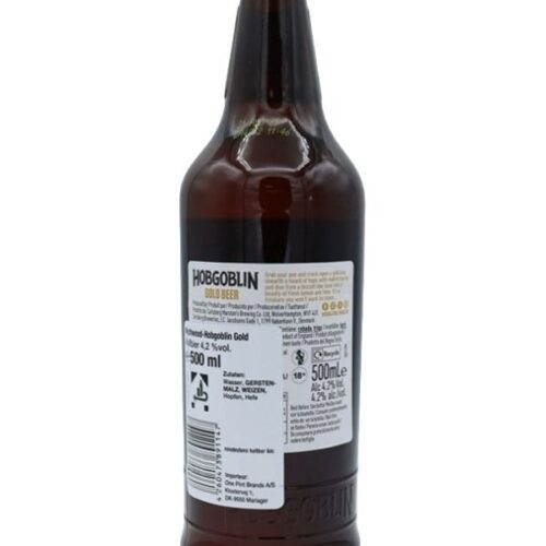Wychwood Brewery - Hobgoblin - Gold Beer - Ale - 0,5l