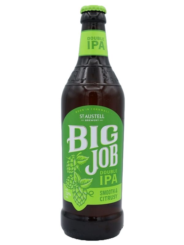St. Austell Brewery - Big Job - Double India Pale Ale (IPA) - Bottle Conditioned Beer - Massively Hopped - 0,5l St. Austell Brewery - Big Job - Double India Pale Ale (IPA) - Bottle Conditioned Beer - Massively Hopped - 0,5l
