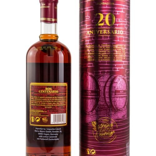 Ron Centenario - Fundación - 20 Aniversario - Costa Rica Rum
