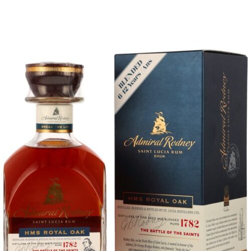 Admiral Rodney - HMS Royal Oak - Blended St. Lucia Rum Admiral Rodney - HMS Royal Oak - Blended St. Lucia Rum