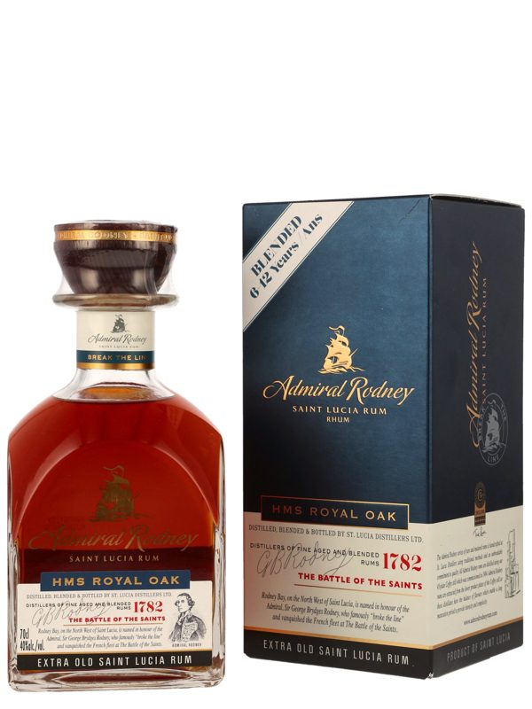 Admiral Rodney - HMS Royal Oak - Blended St. Lucia Rum