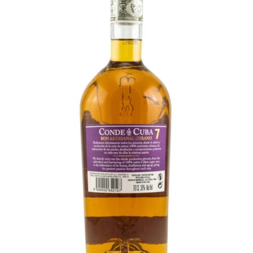 Conde de Cuba - 7 Jahre - Ron Artesanal Cubano