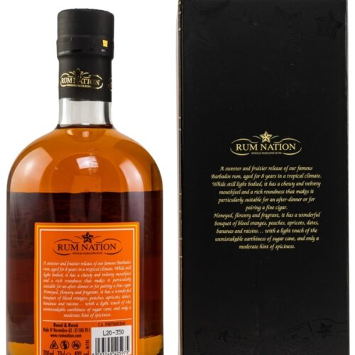 Rum Nation - Barbados - 8 Jahre - Single Domaine Rum R Rum Nation - Barbados - 8 Jahre - Single Domaine Rum