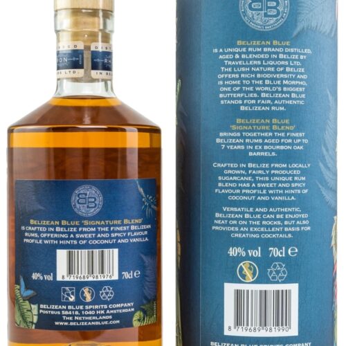 Belizean Blue - Signature Blend - Belize Rum R Belizean Blue - Signature Blend - Belize Rum