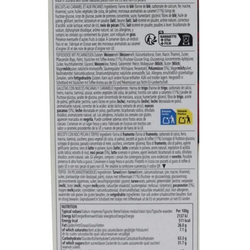 100710 R Walkers - Toffee & Pecan Biscuits - 150g