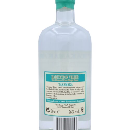 Habitation Velier - Takamaka - Vintage 2021 - Seychelles Pure Single Rum