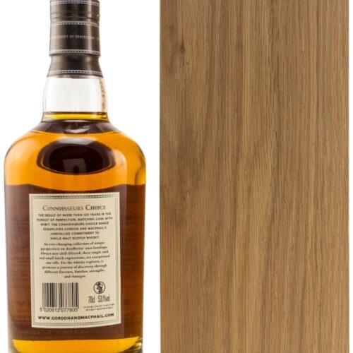 Inverleven 29 Jahre - Vintage 1990 - Refill Bourbon Barrel Cask No. 500710 - Batch 20/052 - Connoisseurs Choice - New Range - Cask Strength - Gordon & MacPhail - Single Malt Scotch Whisky