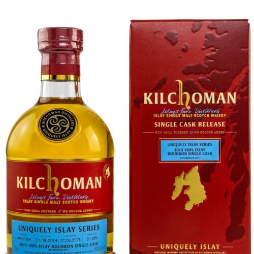 Kilchoman - Vintage 2014 - Uniquely Islay Series - 2014 Islay Bourbon Single Cask Finish - Cask No. 6422014 - Single Cask Release - Islay Single Malt Scotch Whisky Kilchoman - Vintage 2014 - Uniquely Islay Series - 2014 Islay Bourbon Single Cask Finish - Cask No. 642/2016 - Single Cask Release - Islay Single Malt Scotch Whisky