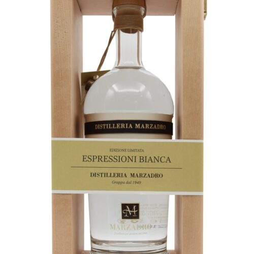 Marzadro - Espressioni Bianca - Grappa - 0,7l - alte Ausstattung Marzadro - Espressioni Bianca - Grappa - 0,7l - alte Ausstattung