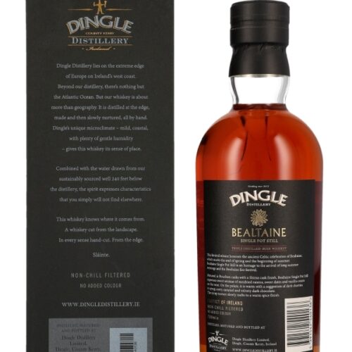 Dingle Bealtaine - Matured in Bourbon Casks - Shiraz Cask Finish - Irish Whiskey