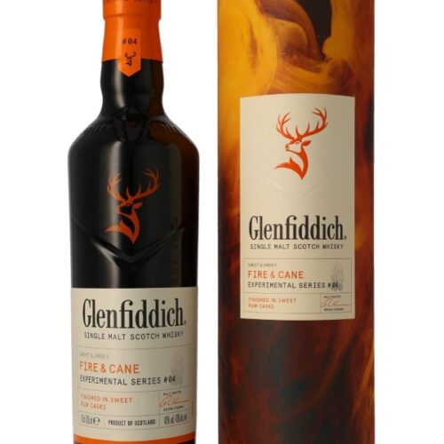Glenfiddich - Fire & Cane - Finished in Sweet Rum Casks - Experimental Series # 04 - Speyside Single Malt Scotch Whisky Glenfiddich - Fire & Cane - Finished in Sweet Rum Casks - Experimental Series # 04 - Speyside Single Malt Scotch Whisky