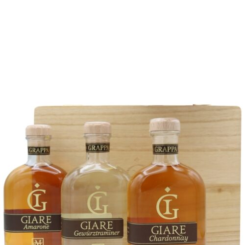 Marzadro - Collezione Giare - Set - 3 x 0,2 Liter - Grappa S Marzadro - Collezione Giare - Set - 3 x 0,2 Liter - Grappa