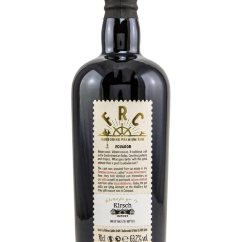 Flensburg Rum Company - Ecuador - 5 Jahre – Scotch Whisky Cask Matured - Oldman Spirits - Single Cask Rum