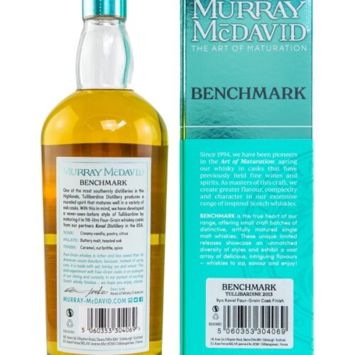 Tullibardine 9 Jahre - Vintage 2013 - Koval Four-Grain Cask Finish - Murray McDavid - Benchmark - Limited Release - Single Malt Scotch Whisky R Tullibardine 9 Jahre - Vintage 2013 - Koval Four-Grain Cask Finish - Murray McDavid - Benchmark - Limited Release - Single Malt Scotch Whisky