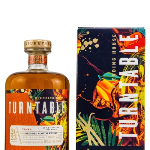 Turntable Spirits - Track 01 - Joy.Discovery.Invention - Limited Edition - 2023 Collection - Blended Scotch Whisky