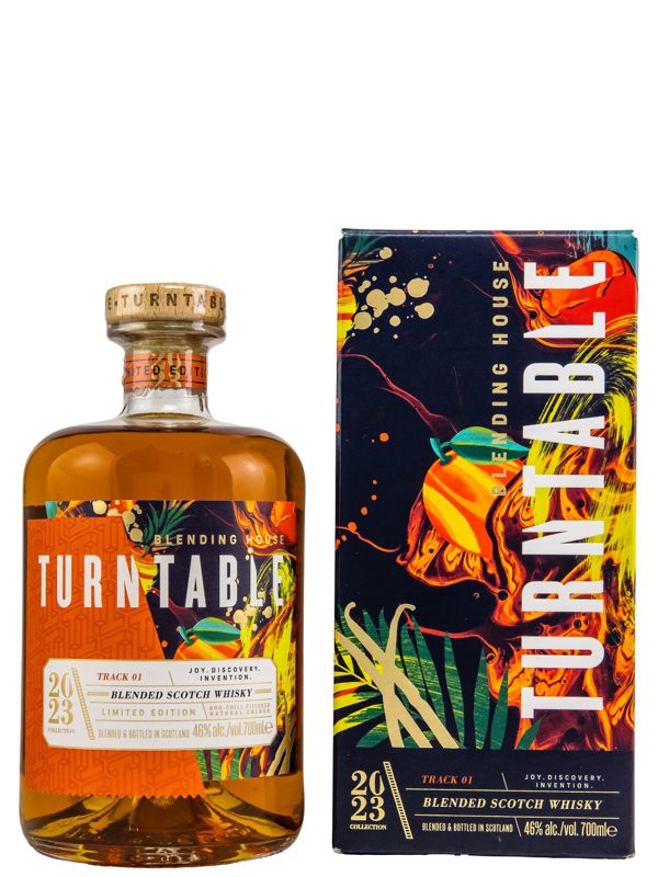 Turntable Spirits - Track 01 - Joy.Discovery.Invention - Limited Edition - 2023 Collection - Blended Scotch Whisky