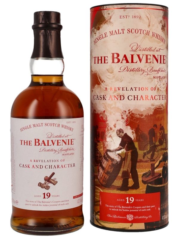 Balvenie 19 Jahre - The Revelation of Cask and Character - Speyside Single Malt Scotch Whisky Balvenie 19 Jahre - The Revelation of Cask and Character - Speyside Single Malt Scotch Whisky