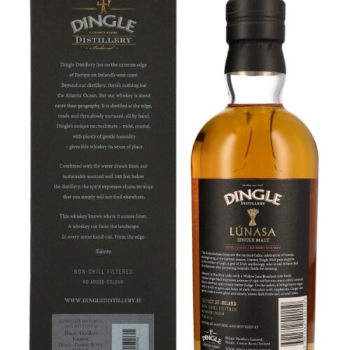 Dingle Lúnasa - Matured in Bourbon Casks - Bourbon Cask Finish - Irish Whiskey
