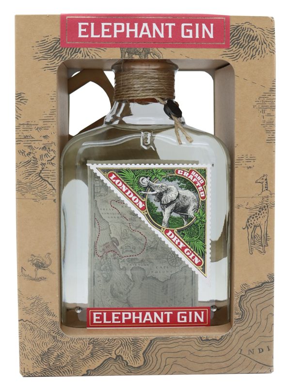 Elephant Gin - London Dry Gin - Hand Crafted - mit Geschenkverpackung