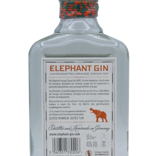 Elephant - Orange & Cocoa Gin - Hand Crafted