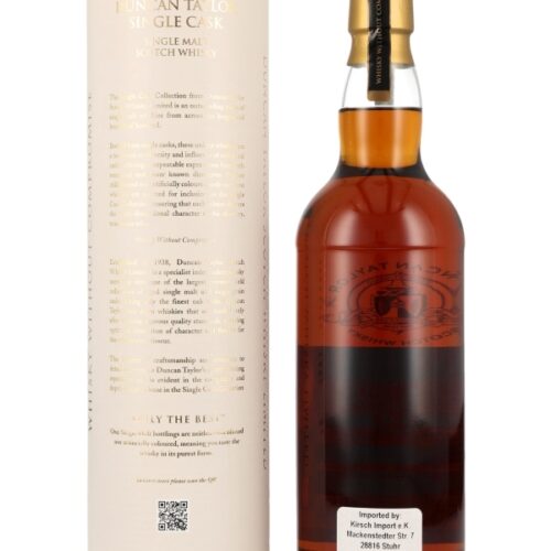 Glenallachie 14 Jahre - Vintage 2008 - Oak Cask - Cask No. 30900803 - Duncan Taylor - Single Cask - Cask Strength - Speyside Single Malt Scotch Whisky