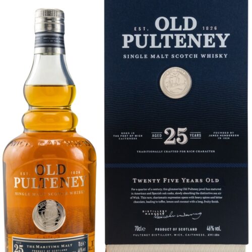 Old Pulteney 25 Jahre - The Maritime Malt - Single Malt Scotch Whisky