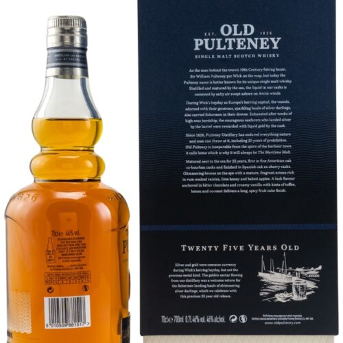 Old Pulteney 25 Jahre - The Maritime Malt - Single Malt Scotch Whisky