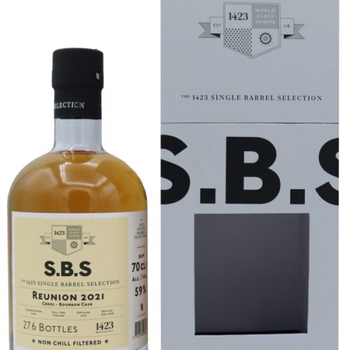 S.B.S. Rum - Reunion - 2 Jahre - Vintage 2021 - Ex-Bourbon Cask