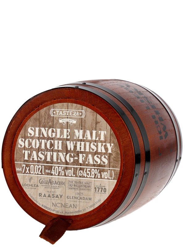 Single Malt Scotch Whisky Tasting Fass - Ich liebe Whisky 2023 - 7 x 20 ml - Single Malt Scotch Whisky