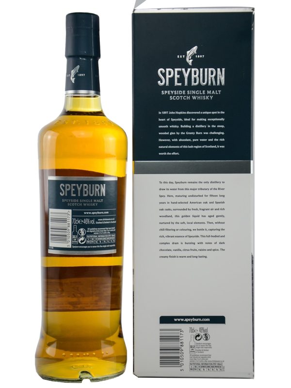 Speyburn 15 Jahre - American & Spanish Oak - Speyside Single Malt Scotch Whisky