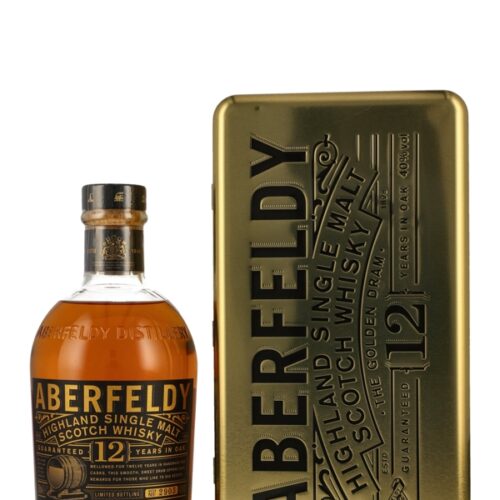 Aberfeldy 12 Jahre - Batch No. 2905 - Limited Bottling - Highland Single Malt Scotch Whisky - incl. Geschenkbox