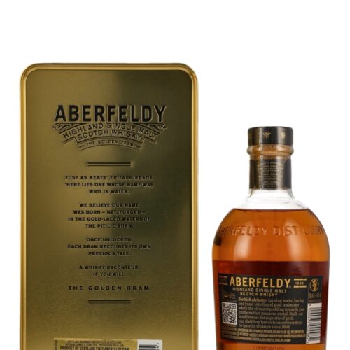 Aberfeldy 12 Jahre - Batch No. 2905 - Limited Bottling - Highland Single Malt Scotch Whisky - incl. Geschenkbox