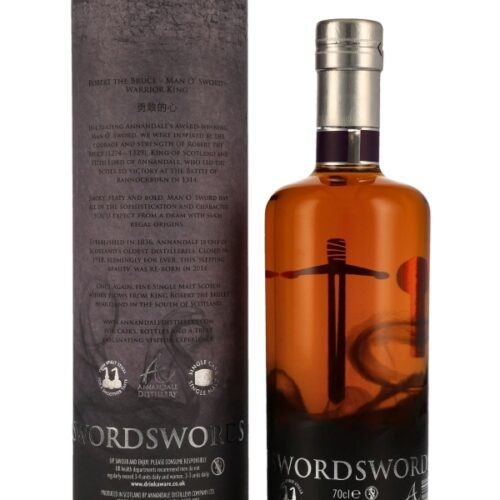 Annandale 2018 - Man O' Sword - Founders Selection - Double Oak - Ex-Bourbon Cask #1028 - Single Malt Scotch Whisky