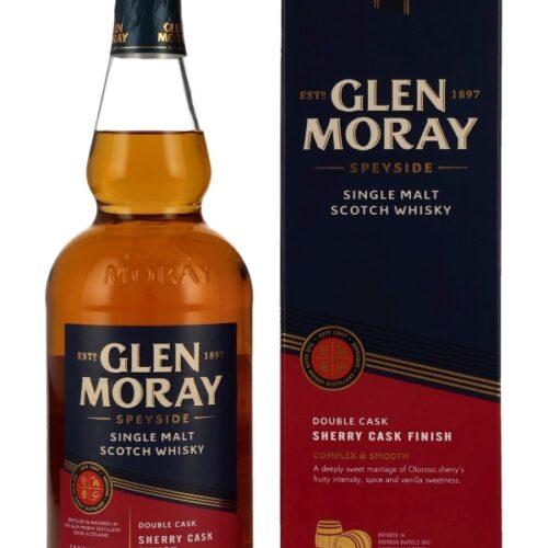 Glen Moray - Double Cask - Sherry Cask Finish - Speyside Single Malt Scotch Whisky - neue Ausstattung Glen Moray - Double Cask - Sherry Cask Finish - Speyside Single Malt Scotch Whisky - neue Ausstattung