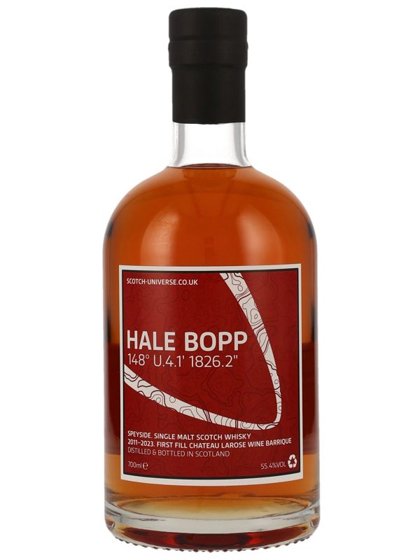 HALE BOPP 148° U.4.1' 1826.2" - 12 Jahre - Vintage 2012 - First Fill Chateau Larose Wine Barrique - Scotch Universe - Speyside Single Malt Scotch Whisky